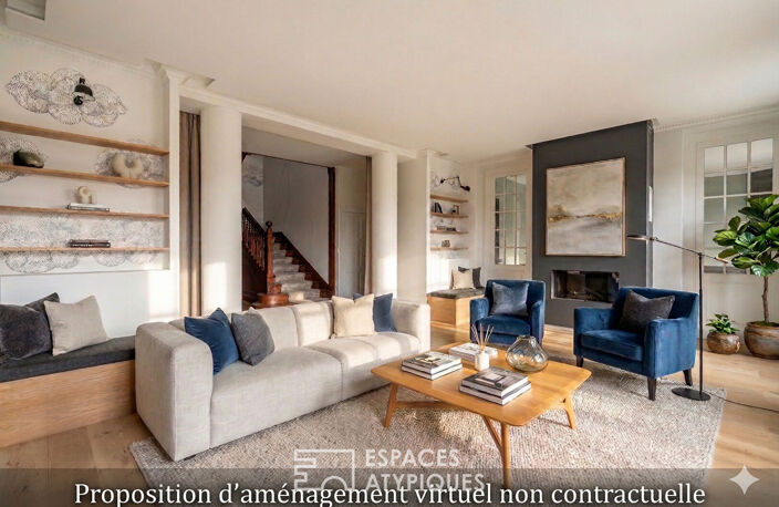 Maison bourgeoise rénovée en fond d'impasse - Tassin bourg — photo 2