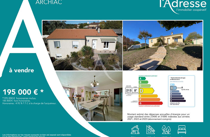 Maison Archiac 17520 3 chambres — photo 4
