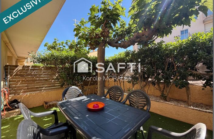 CANET EN ROUSSILLON ,T3 EN REZ-DE-JARDIN, 50 m DE LA PLAGE — photo 2