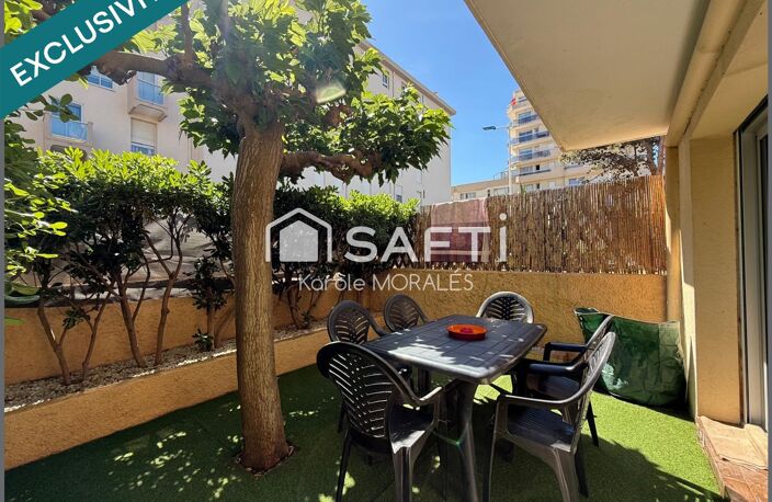 CANET EN ROUSSILLON ,T3 EN REZ-DE-JARDIN, 50 m DE LA PLAGE — photo 3