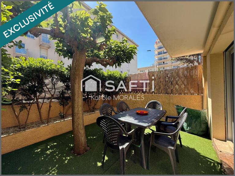 CANET EN ROUSSILLON ,T3 EN REZ-DE-JARDIN, 50 M DE LA PLAGE — photo 1