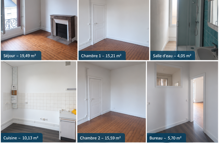 Location Appartement 3 pièces — photo 2