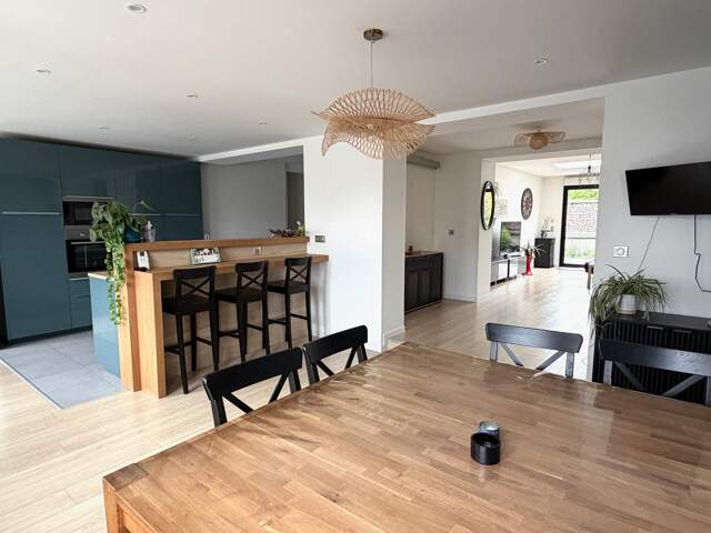 Maison semi-individuelle, 6 pièces, jardin, garage — photo du bien