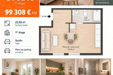 Appartement 1 pièces 99308 €