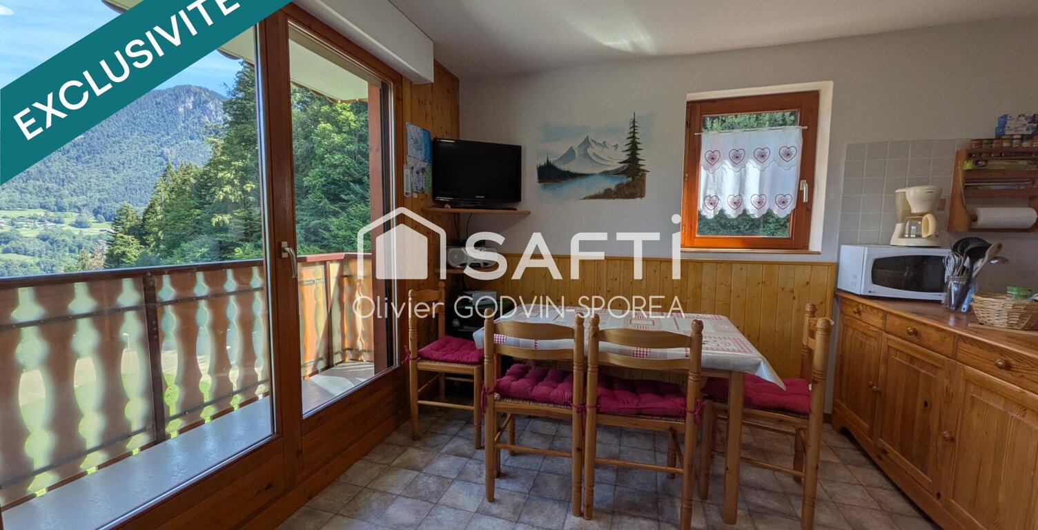 RARE : Appartement 3 pièces de 33m2 carrez avec box fermé OFFRANT une VUE DEGAGEE , place de PARKING PRIVATIVE et CAVE — photo 1