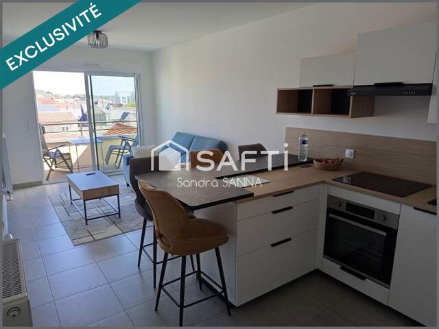 Appartement de 45 m² avec balcon et garage — photo du bien