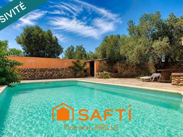 Mas F4 plain-pied avec piscine — photo du bien