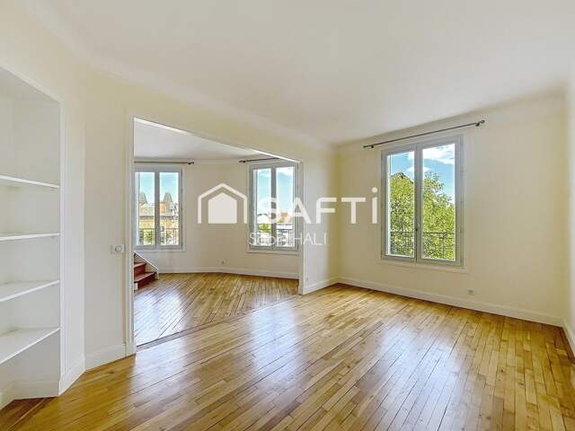 COLOMBES CENTRE-VILLE, Un duplex, lumineux, — photo du bien
