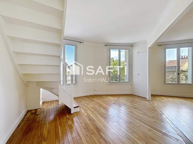 COLOMBES CENTRE-VILLE, Un duplex, lumineux, — photo du bien