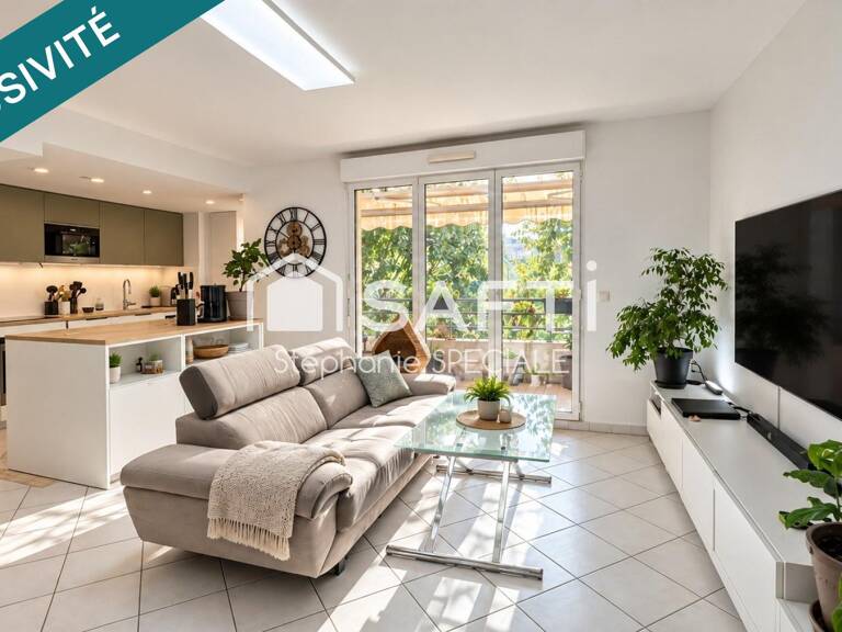 VALLAURIS CENTRE  3 PIÈCES EN EXCELLENT ÉTAT AVEC TERRASSE ET GARAGE — photo 1
