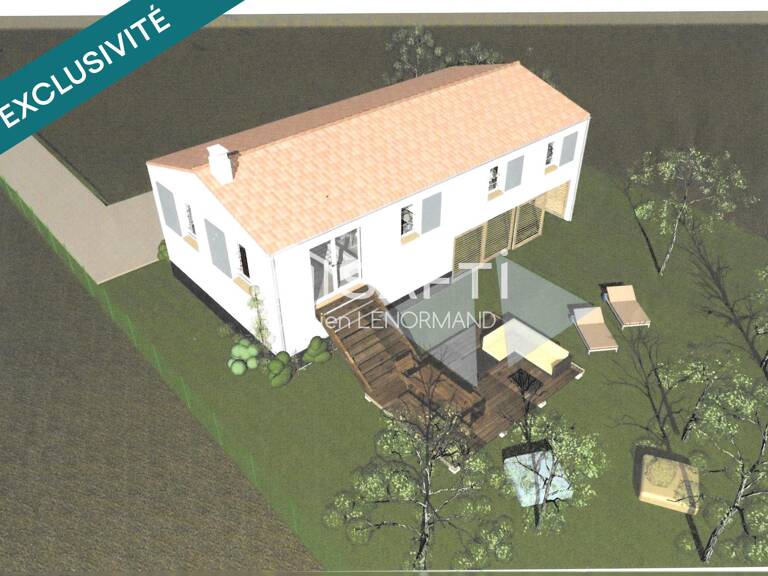 Sables vigniers Terrain constructible et permis déposé — photo 1