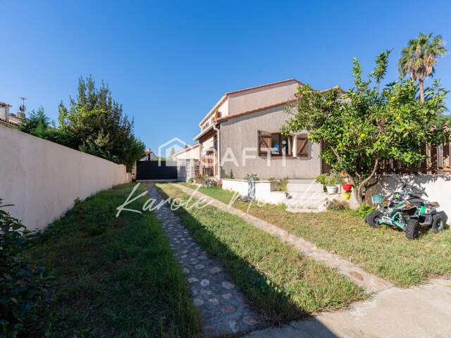 CANET EN ROUSSILLON, VILLAGE, VILLA A VENDRE. — photo du bien
