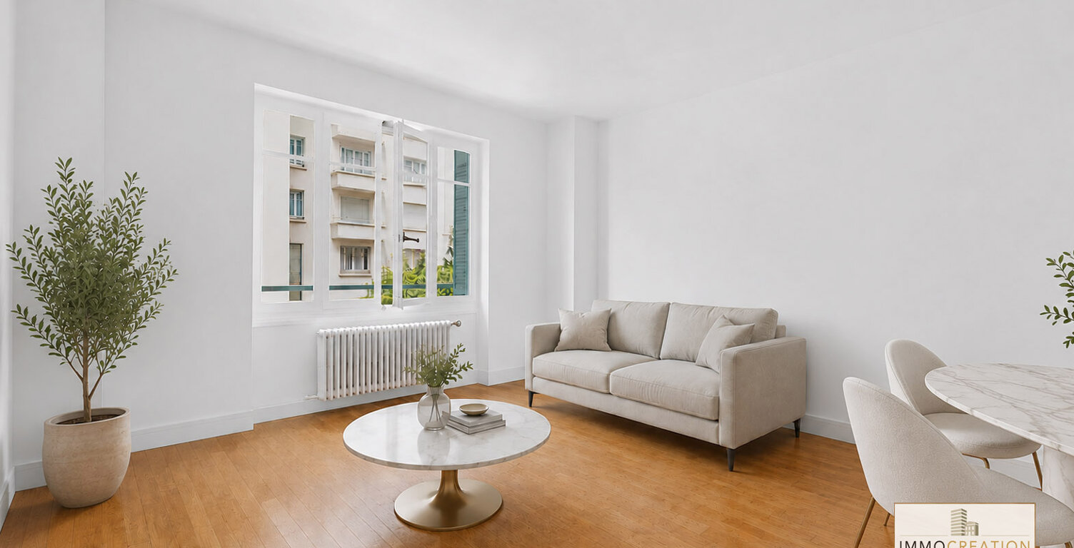 LYON 6 À VENDRE BEL APPARTEMENT RÉNOVÉ 3 PIÈCES TRÈS BIEN SI — photo 1