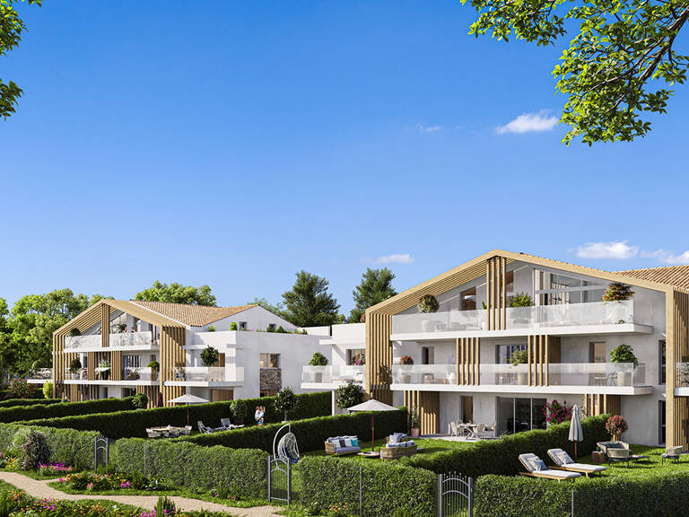 T2 neuf à Fontsainte   42,5 m2, terrasse et parking en sous- — photo 1
