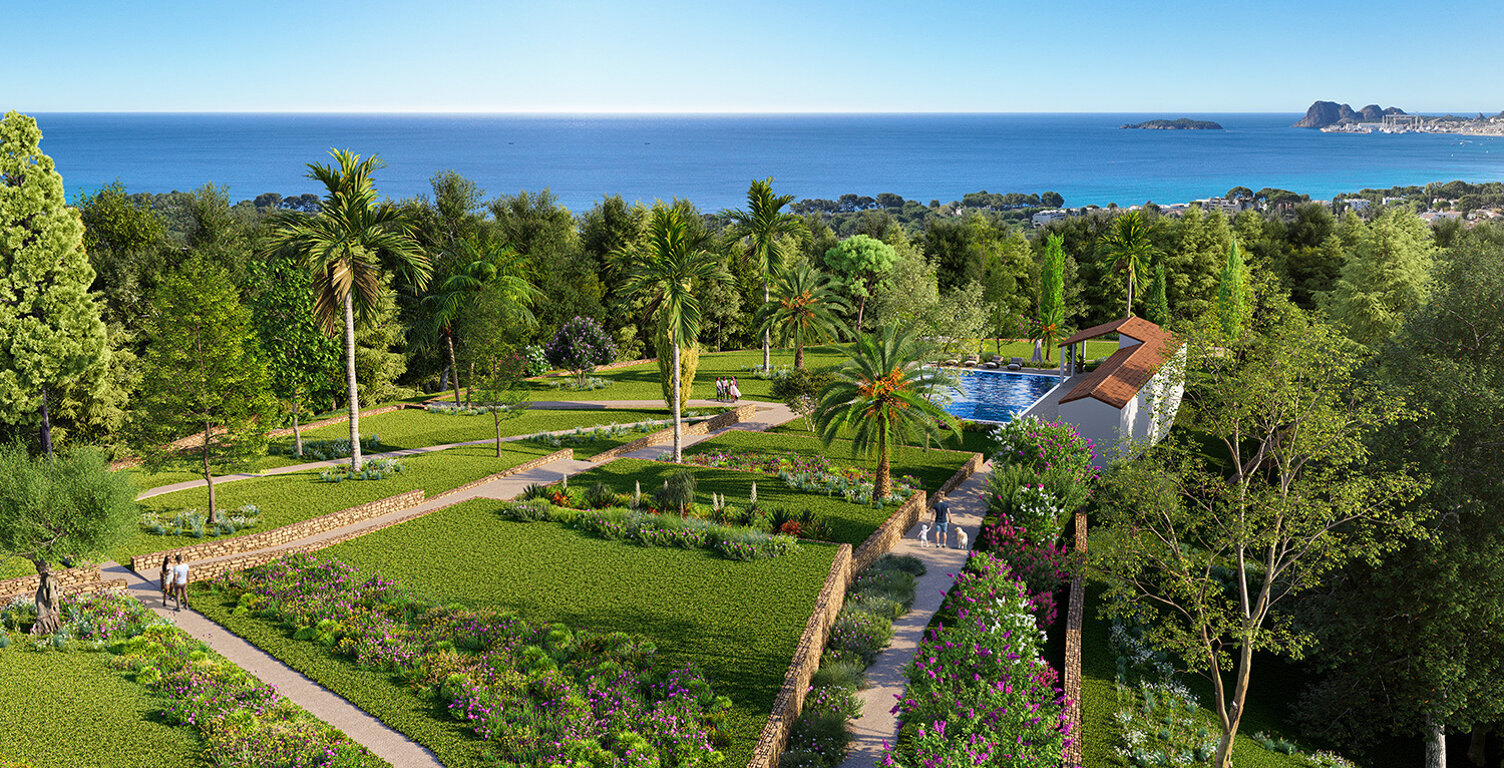 Vue mer infinie & parc privé   Bien d'exception à Fontsainte — photo 1