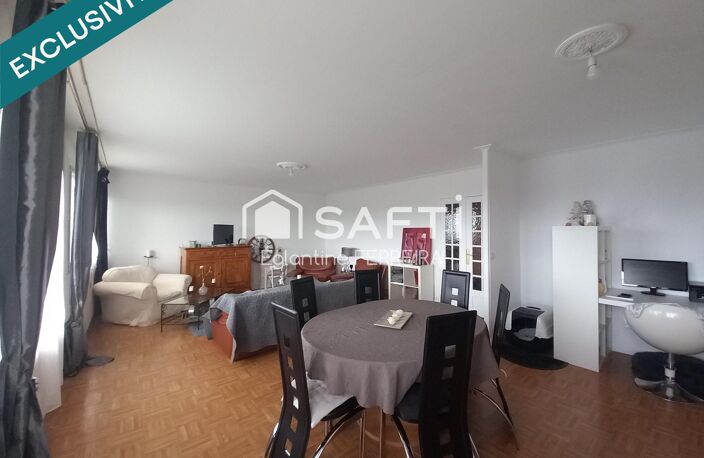 CHATEAUROUX, APPARTEMENT T3 DE 107M² AVEC BALCONS, GARAGE ET CAVE — photo 2