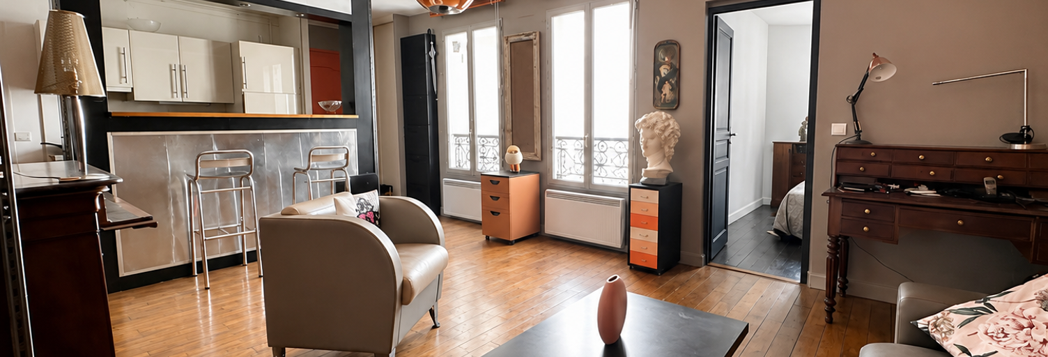 Appartement 2 Pièces 44 m² à vendre à Paris 13 (75013)