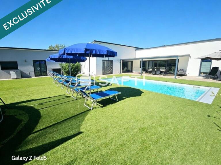 MAISON CONTEMPORAINE D'EXCEPTION  216 m²  PISCINE CHAUFFÉE  GÎTE INDÉPENDANT — photo 1