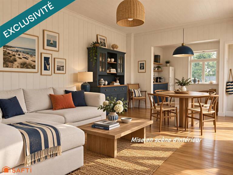 Quartier du Plateau. Maison 3 pièces 65 m² avec terrasse et cour. — photo 1