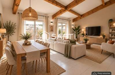 Appartement 5 pièces  101 m²  Dernier étage avec terrasse  Vue Tour Magne — photo du bien