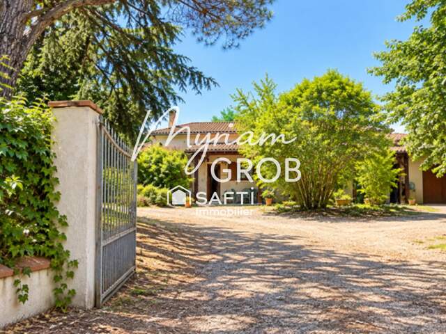 MONTAUBAN  SAINT-MARTIAL  MAISON DE PLAIN-PIED  4 CHAMBRES  TERRAIN 3 000 M²  GARAGE 45 M² — photo du bien