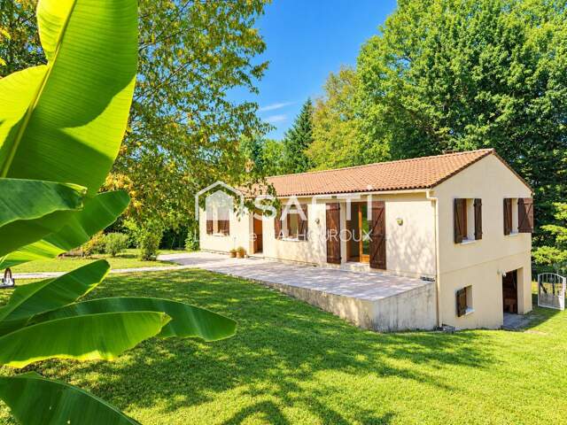 MAISON 91 M²  3 CHAMBRES  SOUS-SOL 90 M²  TERRAIN 1 250 M²  PISCINABLE  ZONE U — photo du bien