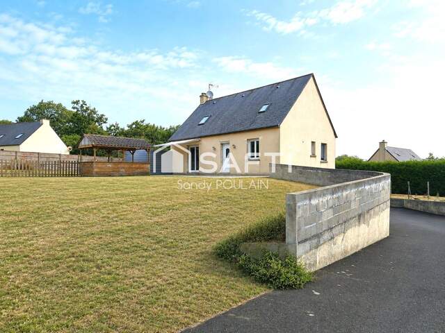 Entre Coutances et la mer  Maison 130 m² avec vie de plain-pied — photo du bien