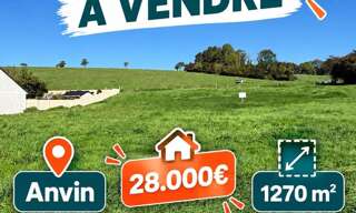 Terrain  1270 m² à vendre à Anvin (62134)
