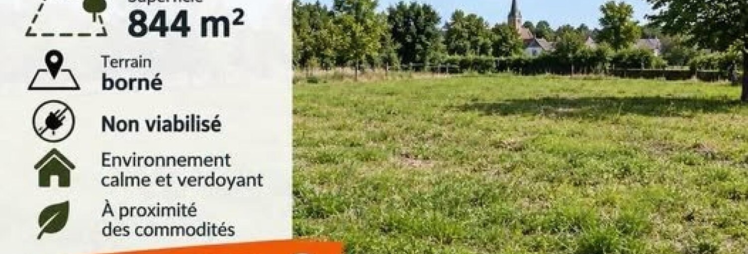 Terrain  844 m² à vendre à Aubin-Saint-Vaast (62140)