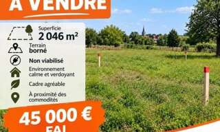 Terrain  2046 m² à vendre à Aubin-Saint-Vaast (62140)