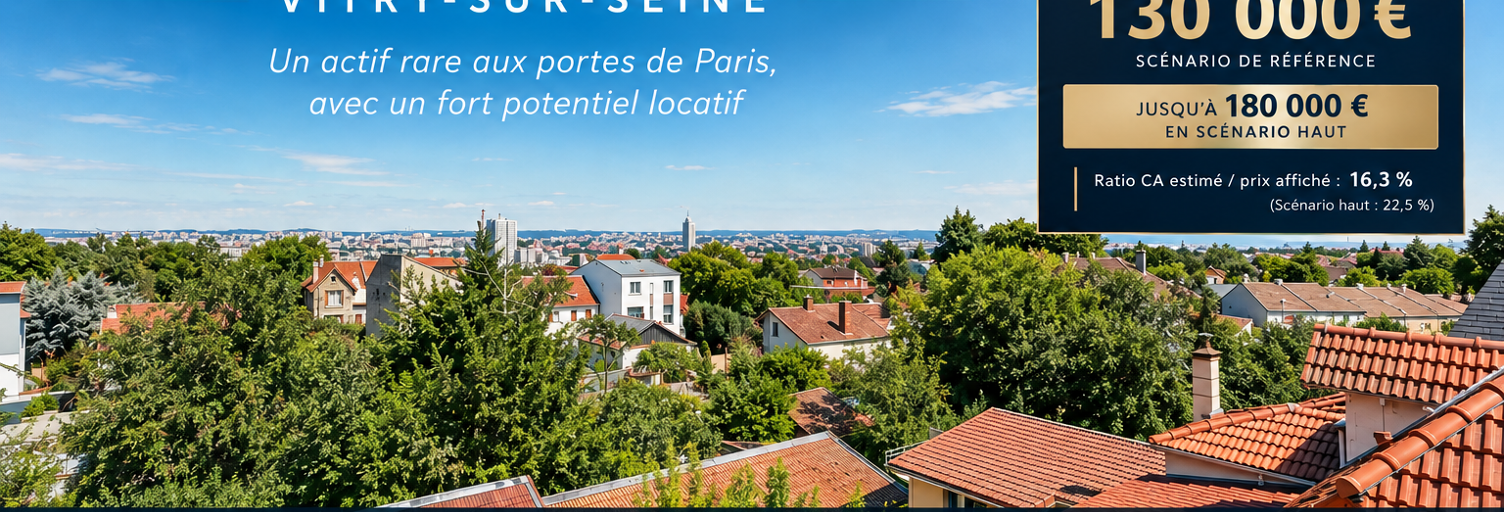 Immeuble  154 m² à vendre à Vitry-sur-Seine (94400)