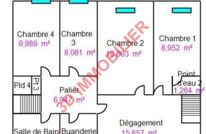 vente appartement - 8 pièce(s) — photo 2