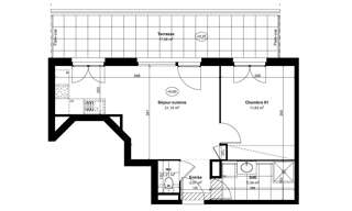 Appartement 2 Pièces 41 m² à vendre à Château-Thierry (02400)
