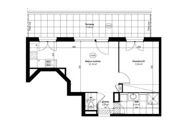 Appartement 2 pièces 180250 €