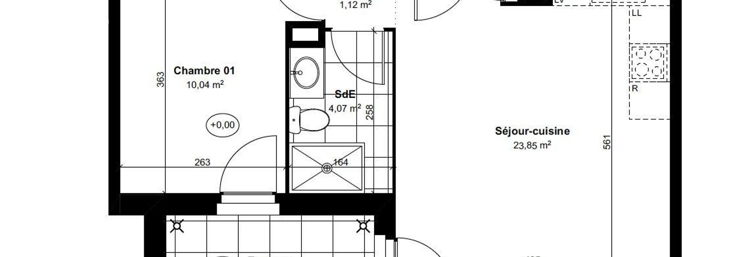 Appartement 2 Pièces 39 m² à vendre à Château-Thierry (02400)