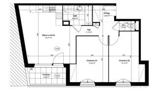 Appartement 3 Pièces 62 m² à vendre à Château-Thierry (02400)