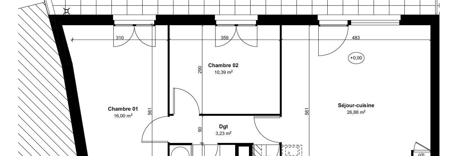 Appartement 3 Pièces 62 m² à vendre à Château-Thierry (02400)