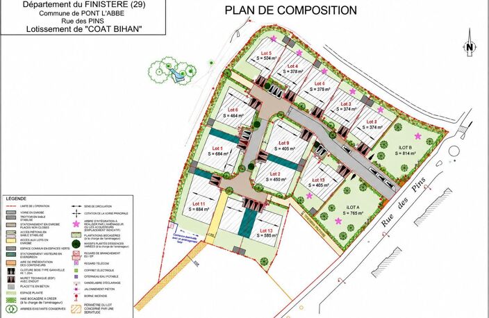 Vente Terrain 521 m&sup2; — photo 2