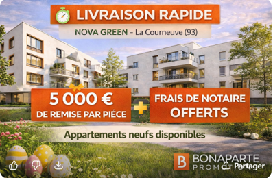 RETOUR DE LOT INCROYABLE A LA COURNEUVE LIVRAISON IMMEDIATE 3 PIECES AVEC BALCON !! — photo du bien
