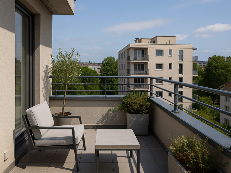 SANS VIS A VIS BEAU 2P DE 40M² AVEC TERRASSE DE 8M² ET PARKING — photo 1