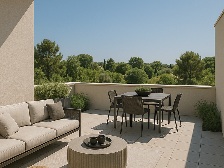 - ENTRE GIGNAC ET MARIGNANE - 3P DE 65M² AVEC TERRASSE DE 25M² — photo 1