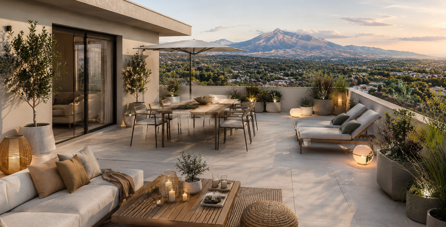 ROOFTOP VUE SAINTE-VICTOIRE - 4P DE 100M² AVEC TERRASSE DE 150M² — photo 1