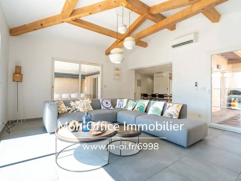 Référence : 6998-LES. - VILLA MODERNE À 1 MIN DE LA PLAGE AVEC PISCINE ET GARAGE À GRIMAUD — photo 1