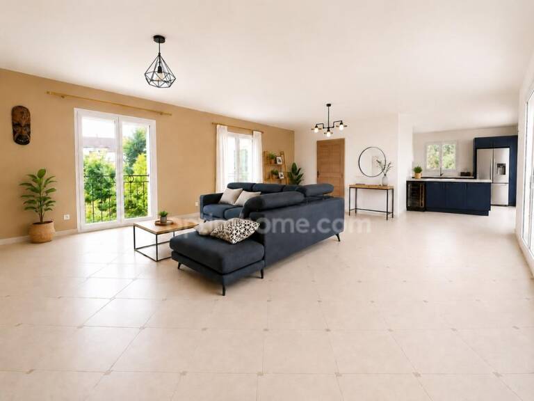 Maison de plain-pied 155 m² avec garage de 92m2, piscine et terrain arboré à MONTAGNAC (34) — photo 1