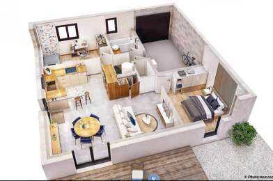 Maison 4 pièces 140841 €