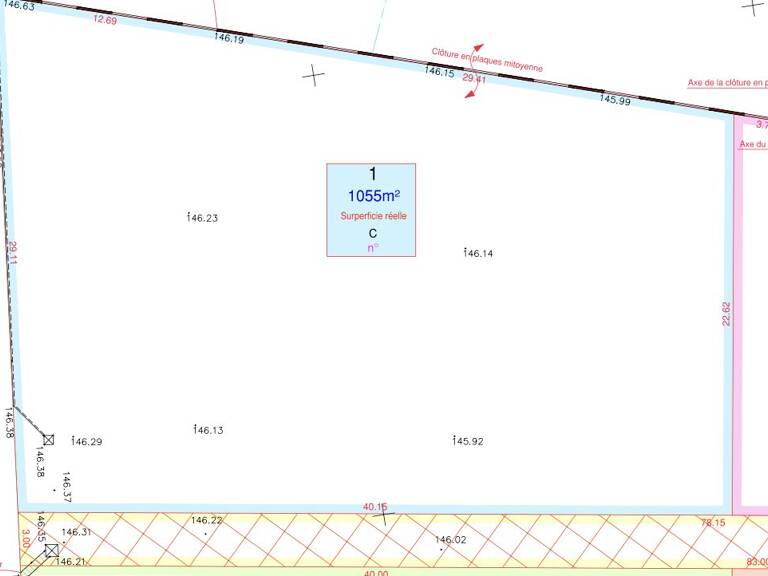 Terrain à bâtir de 1055 m² à SOULAIRES (28) — photo 1