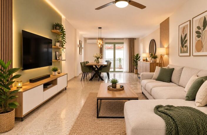 Maison de plain pied, calme, 4 chambres, sans vis-à-vis, piscine, garage, La Bouilladisse — photo 5