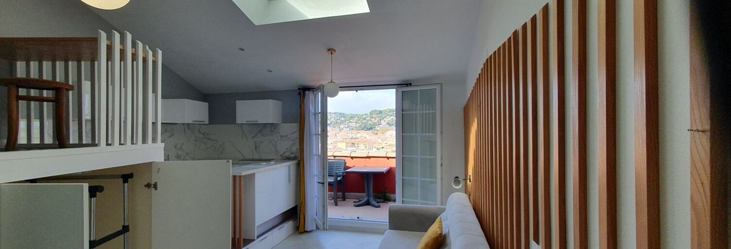 Appartement 1 Pièce 23 m² à louer à Vallauris (06220)