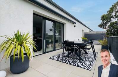 Dpt Finistère (29), à vendre QUIMPER Kerfeunteun appartement T3 situé au dernier étage de 59 m² habitable - Terrasse - Parking privé - Cave — photo du bien
