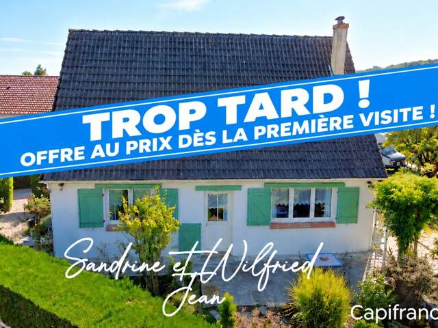 LES TROIS LACS (27) (Venables) - Maison individuelle avec vie de plain-pied – 3 chambres, sous-sol + garage — photo du bien